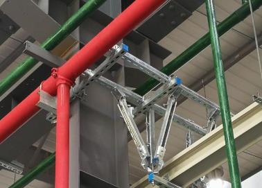 江永该抗震支架的整体式支吊架结构协调性好